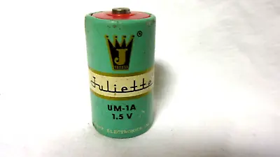 $9.99 • Buy Juliette Transistor Radio  D Battery UM-2A 1.5V Japan Vtg Display Crown Aqua