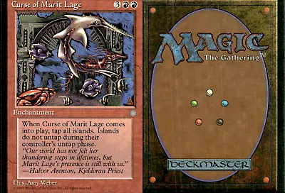 Magic The Gathering -MTG-Curse Of Marit Lage  • $1.99