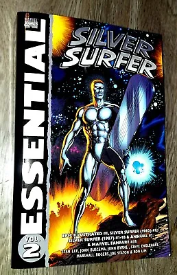 Essential Silver Surfer Vol. 2 (Marvel) Stan Lee John Buscema John Byrne Etc! • $19.90