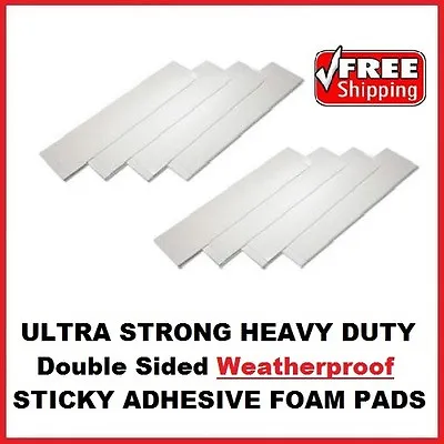 £2.99 • Buy 24x Heavy Duty Double Sided Foam Adhesive Sticky Fixing Pads Indoor Outdoor DIY 