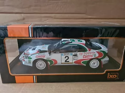 1/18 Scale IXO Models Toyota Celica Turbo 4WD ST185 Markku Alen Safari Rally 95 • £74.99