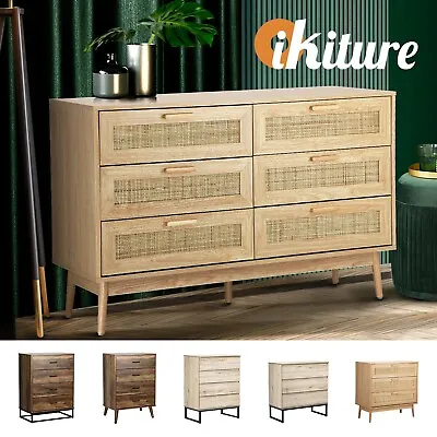 $159.90 • Buy Oikiture Chest Of Drawers Storage Cabinet Tallboy Dresser Bedroom Furniture