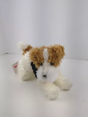 Douglas Cuddle Toys 10” Mini Fox Terrier Curly -  Stuffed Animal Plush Dog  • $34.99