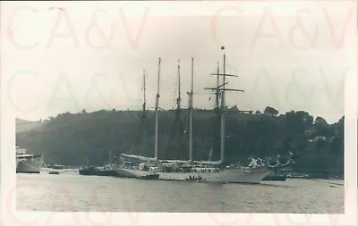 1956 Tall Ships On Dart Devon Flying Clipper Mercator 5.5x3.5  Orig Photo • £6.08