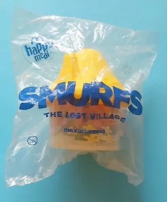 McDONALDS HAPPY MEAL TOY - YELLOW HOUSE - SMURFS LOST VILLAGE  NEW / SEALED 2017 • £5