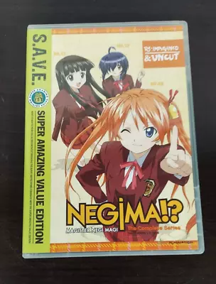 Negima Magister Negi Magi Complete Series 4 DVD Set S.A.V.E. 26 Episodes • $25