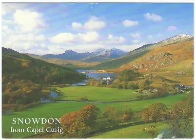 Snowdon From Capel Curig Colour Postcard Posted 2005 • £2.10