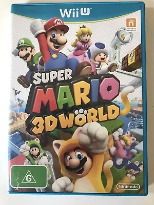 Super Mario 3d World - Nintendo Wii U Game  • $24.90