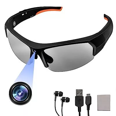 Camera Glasses HD 1080P Bluetooth Glasses With Camera Sunglasses Smart Video • $96.78