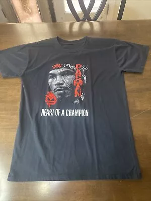 Vintage Manny Pacquiao Heart Of A Champion Boxing Tee Shirt Boxing Pacman Vtg M • $23.99