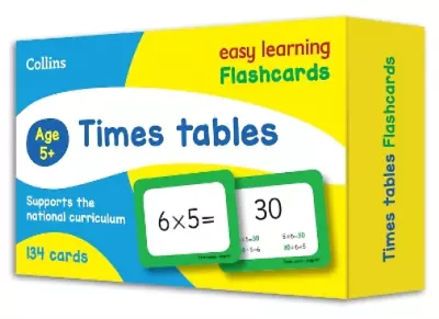 Times Tables Flashcards (Cards) Collins Easy Learning KS2 • £9.36