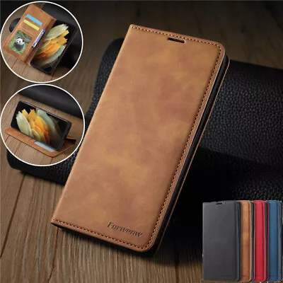 Luxury Leather Wallet Cards Phone Cover Case For Huawei P30 Lite Mate 20 P20 P30 • £2.99