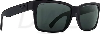 VonZipper Elmore Matte Black Satin With Wildlife Grey Polarized Sunglasses • $139