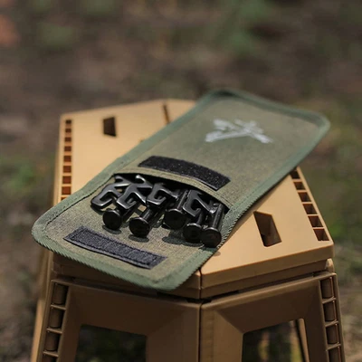 $5.38 • Buy Outdoor Camping Nail Bag Wind Rope Tent Peg Pouch Floor Nail Bag For TravelHike~