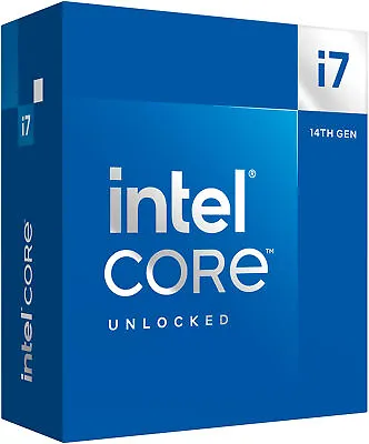 Intel - Core I7-14700K 14th Gen 20-Core 28-Thread - 4.3GHz (5.6GHz Turbo) Soc... • $444.99