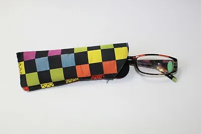 MAGNIVISION READER W/ CASE: COLORFUL SQUARE Print 1.50  • $10