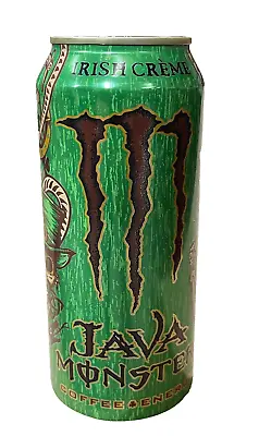 New Java Monster Energy Irish Creme Flavor Coffee Drink 1 Full 15 Floz Can Buy • $14.99