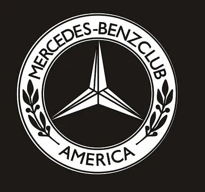 Mercedes Benz Club Of America Die Cut Vinyl Decal Choice Of Size And Color • $5