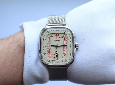 Slava Medical Pulsometer Russian Doctor Watch CCCP USSR Vintage Manual Wind 2428 • $480