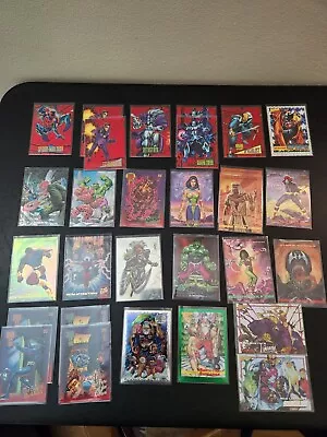 Vintage Marvel X-men Superheros/Villian Collector Cards 1991 Impel/1993 Skybox • $100