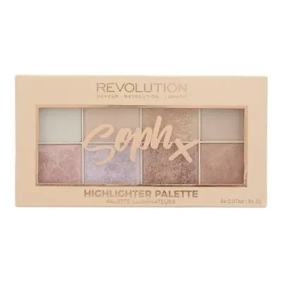 £7.61 • Buy Revolution Soph Highlighter Palette 8 X 2g