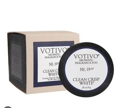Votivo Aromatic Fragrance Pods Champaca Package Of 3 Pods CLEAN CRISP WHITE • $5