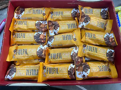 Fulfil Vitamin & Protein Bars55¢ Ea  40 Ct-Chocolate Peanut Caramel 6/23-12/23) • $22