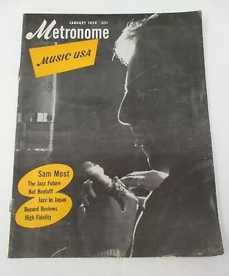 Jan 1958 METRONOME Magazine: Jazz • $19.95
