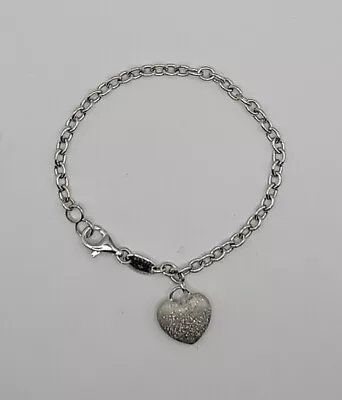 Charles Garnier Sterling Silver Constellation Bracelet With Heart Charm • $65