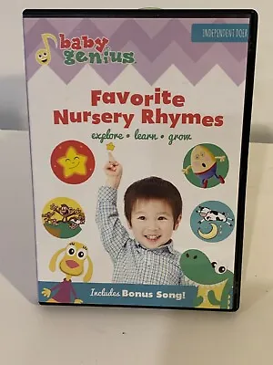 Baby Genius: Favorite Nursery Rhymes DVD • $5.95