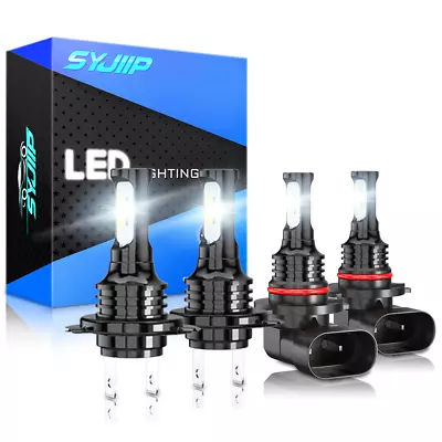 For Mitsubishi Outlander 2016-2020 9005+H7 LED Headlight Bulb Hi Low Beam Kit • $21.39