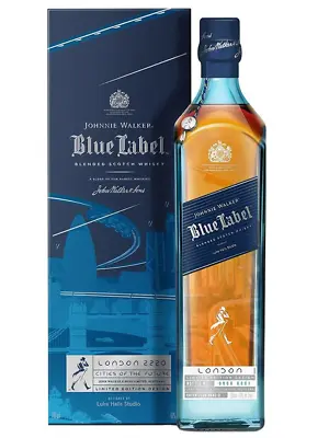 Johnnie Walker Blue Label Cities Of The Future London 2220 Blended Scotch Whisky • $451.99