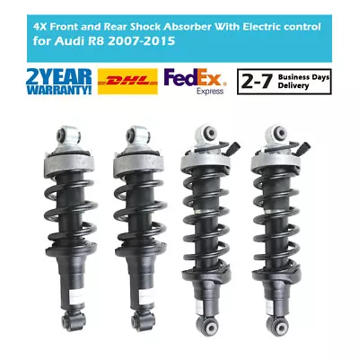 4PCS Front Rear Left & Right Air Suspension Shock Struts For Audi R8 2007-2015 • $1032.96