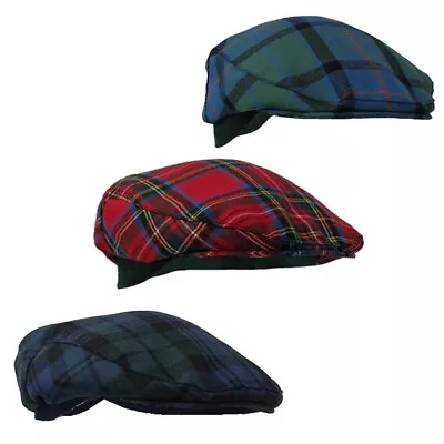 Ingles Buchan Mens Scottish Tartan Golf Cap | Made In Scotland | One Size • $55.95