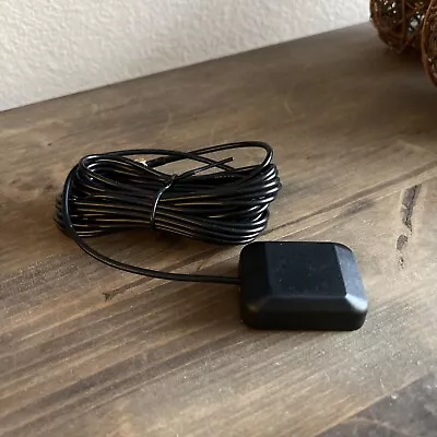 New Black GPS Active Antenna Plug 90-Degree 28dB With Magnetic Mount 9ft Wire • $10