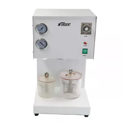 150W Dental Digital Vacuum Mixer With Two Mixing Beaker Lab Mixing Machine S-901 • $798.99