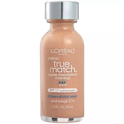 L'Oreal Paris True Match Hyaluronic Tinted Serum Foundation Makeup C4 Shell • $9.26