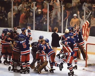 1980 Usa Hockey Miracle On Ice Run Sport 8x10 PHOTO PRINT • $6.99