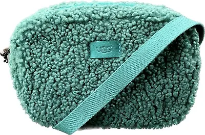 $125 New UGG Janey II Sherpa Crossbody Bag Small Purse Teal Spring Color • $72