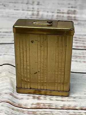 Vintage Rogers Slyde-Lok Gold Metal Cigarette Case Made In USA Used • $24.95