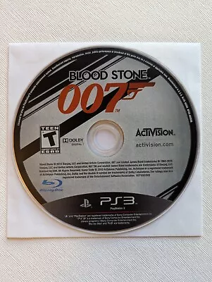 007: Blood Stone James Bond (Sony PlayStation 3 2010) Disc Only! - Tested • $14.99