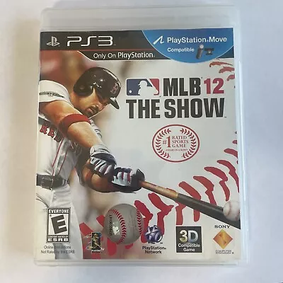 MLB 12: The Show (Sony PlayStation 3 2012) VG CIB W/ Manual Free Shipping • $8.49