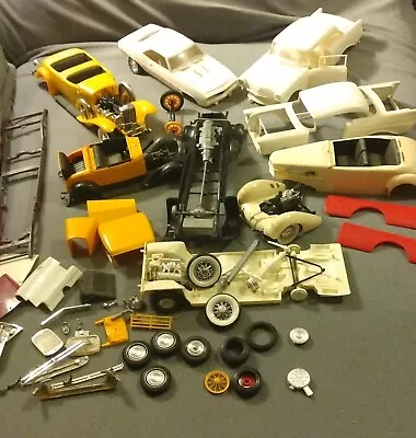 Lot Of Vintage 1950's & 60's 70's Plastic Car Model Parts Chevy Camaro SS • $19.99