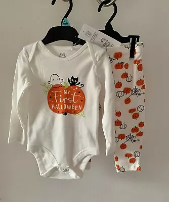 Baby Halloween Costumes 9-12 Months. My First Halloween Bnwt. • £5.50