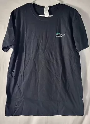 Hewlett Packard Enterprise Chest Logo Unisex T Shirt Size Large Black HPE Gives  • $7.49