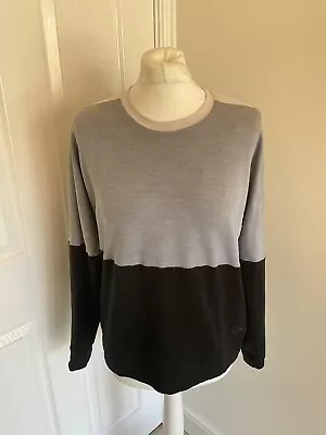 ICEBREAKER Jumper Top Size S Cool-lite Pure Merino Mix Exercise Workout Casual • £35