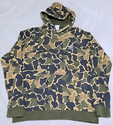 Large Adidas Dark Sahara Camo Hoodie • £100