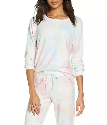 P.J. Salvage Womens Tie Dye Pajama Sweater Multicoloured Small • $29.77