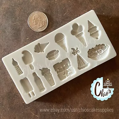 Ice Cream Popsicle Themed Silicone Mold • $7.99