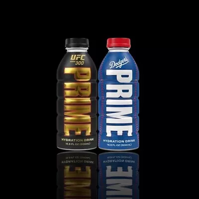 Prime Hydration LA Dodgers + UFC 300 - TWIN PACK - READY TO POST - USA IMPORT • £19.99